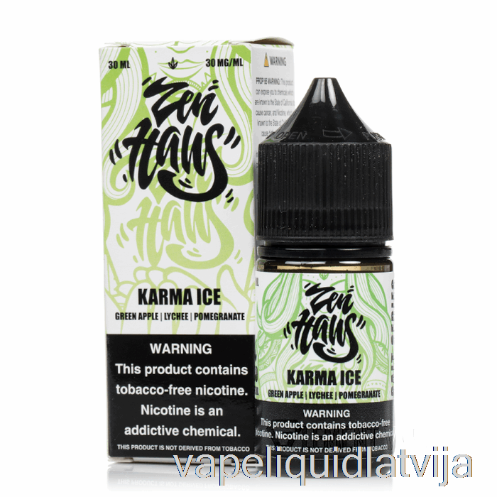 Karma Ledus - Zen Haus Salts - 30ml 30mg Vape šķidrums